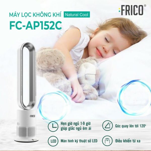 May Loc Khong Khi Frico Ap152c Nature Cool Air Purifier Anto